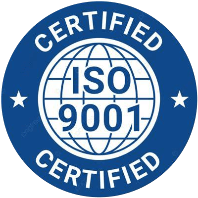 ISO 9001:2015 certification seal