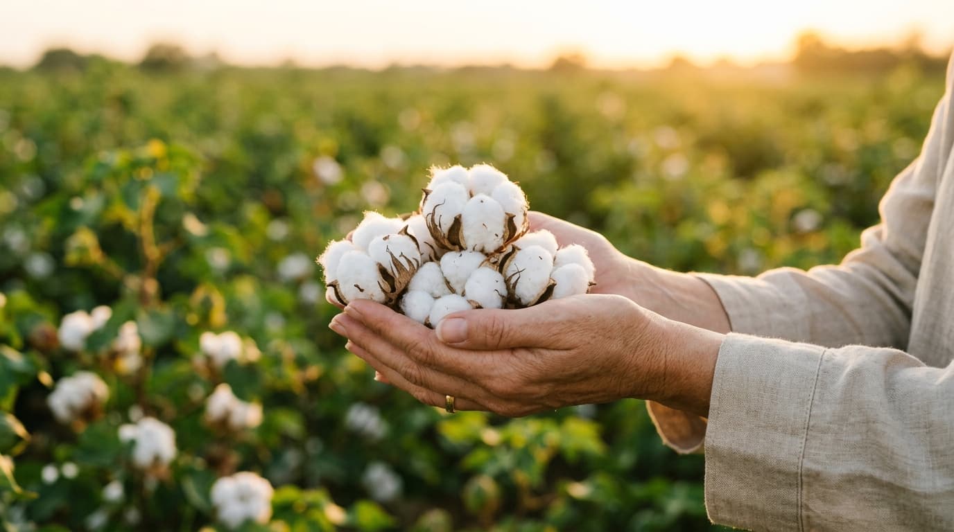 Cotton plant — symbol of sustainable fibre